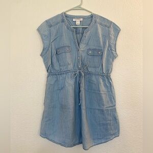 Denim Maternity Top